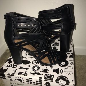 High heels size 8 from bamboo